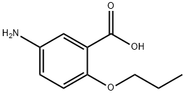 5-amino-2-propoxybenzoic acid Struktur