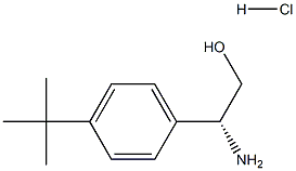 (2R)-2-AMINO-2-[4-(TERT-BUTYL)PHENYL]ETHAN-1-OL HCL Struktur