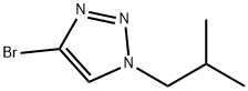 4-Bromo-1-(iso-butyl)-1H-1,2,3-triazole Struktur