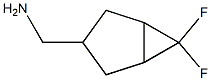 (6,6-difluorobicyclo[3.1.0]hexan-3-yl)methanamine Struktur