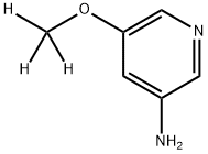 5-(methoxy-d3)pyridin-3-amine Struktur