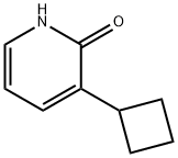 2-Hydroxy-3-(cyclobutyl)pyridine Struktur