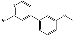 4-(3-METHOXYPHENYL)PYRIDIN-2-AMINE Struktur