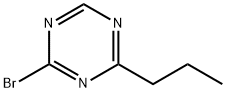 2-Bromo-4-(n-propyl)-1,3,5-triazine Struktur