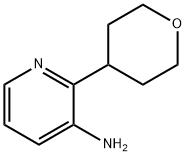 3-AMINO-2-(4-TETRAHYDROPYRANYL)PYRIDINE Struktur