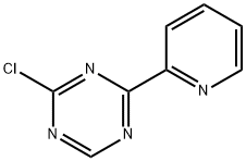 2-Chloro-4-(2-pyridyl)-1,3,5-triazine Struktur