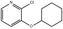 2-Chloro-3-(cyclohexyloxy)pyridine Struktur