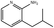 2-AMINO-3-(ISO-BUTYL)PYRIDINE Struktur