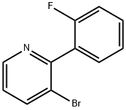 3-Bromo-2-(2-fluorophenyl)pyridine Struktur