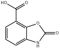 2-Oxo-2,3-dihydro-1,3-benzoxazole-7-carboxylic acid Struktur