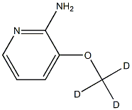 3-(methoxy-d3)pyridin-2-amine Struktur