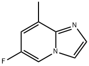 6-fluoro-8-methylimidazo[1,2-a]pyridine Struktur