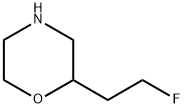 2-(2-fluoroethyl)morpholine Struktur