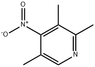 2,3,5-trimethyl-4-nitropyridine Struktur