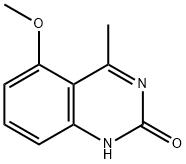 5-methoxy-4-methyl-1,2-dihydroquinazolin-2-one Struktur