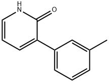 2-Hydroxy-3-(3-tolyl)pyridine Struktur