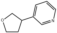 3-(Tetrahydrofuran-3-yl)pyridine Struktur