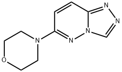 4-[1,2,4]triazolo[4,3-b]pyridazin-6-ylmorpholine Struktur