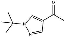 1-(1-(叔丁基)-1H-吡唑-4-基)乙-1-酮, 1460286-48-9, 結(jié)構(gòu)式