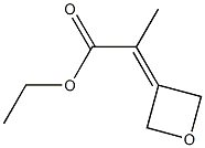 ethyl 2-(oxetan-3-ylidene)propanoate Struktur