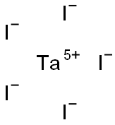 tantalum iodide Struktur