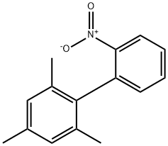 1,1'-Biphenyl, 2,4,6-trimethyl-2'-nitro- Struktur