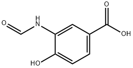 3-ForMaMido-4-hydroxybenzoic acid, 97% Struktur