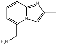 {2-methylimidazo[1,2-a]pyridin-5-yl}methanamine Struktur