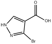 3-BROMO-1H-PYRAZOLE-4-CARBOXYLICACID Struktur