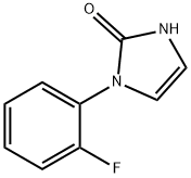 1-(2-fluorophenyl)-1,3-dihydro-2H-imidazol-2-one Struktur