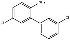 4-chloro-2-(3-chlorophenyl)aniline Struktur