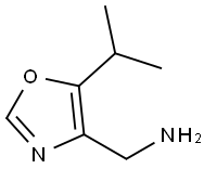 (5-isopropyloxazol-4-yl)methanamine Struktur