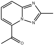 1-{2-methyl-[1,2,4]triazolo[1,5-a]pyridin-5-yl}ethan-1-one Struktur