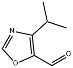 4-isopropyloxazole-5-carbaldehyde Struktur