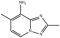 2,7-dimethyl-[1,2,4]triazolo[1,5-a]pyridin-8-amine Struktur