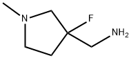 (3-fluoro-1-methylpyrrolidin-3-yl)methanamine Struktur