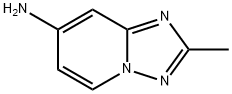 2-methyl-[1,2,4]triazolo[1,5-a]pyridin-7-amine Struktur