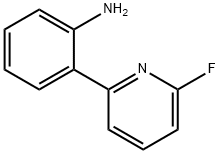 2-Fluoro-6-(2-aminophenyl)pyridine Struktur