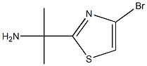 4-Bromo-2-(2-aminopropan-2-yl)thiazole Struktur