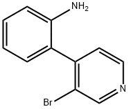 3-Bromo-4-(2-aminophenyl)pyridine Struktur