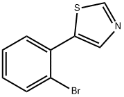 2-(Thiazol-5-yl)bromobenzene Struktur