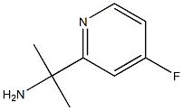 4-Fluoro-6-(2-aminopropan-2-yl)pyridine Struktur