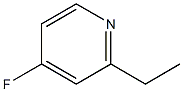 4-Fluoro-2-ethylpyridine Struktur