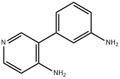 3-(3-AMINOPHENYL)PYRIDIN-4-AMINE Struktur