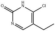 4-Chloro-2-hydroxy-5-ethylpyrimidine Struktur