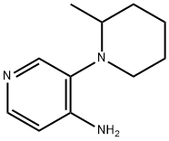 4-AMINO-3-(2-METHYLPIPERIDIN-1-YL)PYRIDINE Struktur