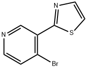 4-Bromo-3-(Thiazol-2-yl)pyridine Structure