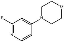 4-(2-fluoropyridin-4-yl)morpholine Struktur