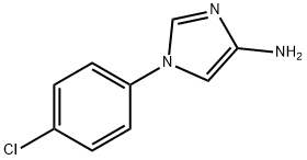 4-Amino-1-(4-chlorophenyl)imidazole Struktur