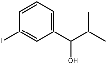 1-(3-iodophenyl)-2-methylpropan-1-ol Struktur